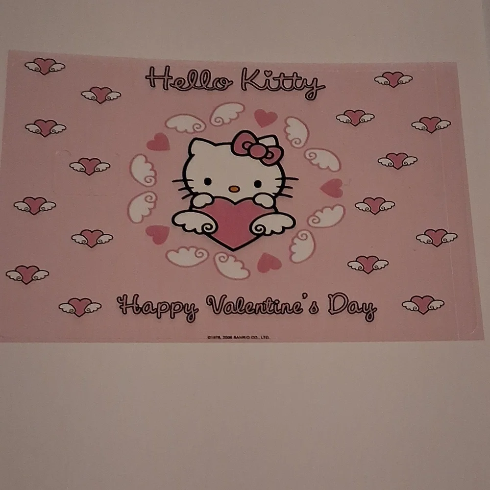 Hello Kitty Valentine's Dedit Card Cover